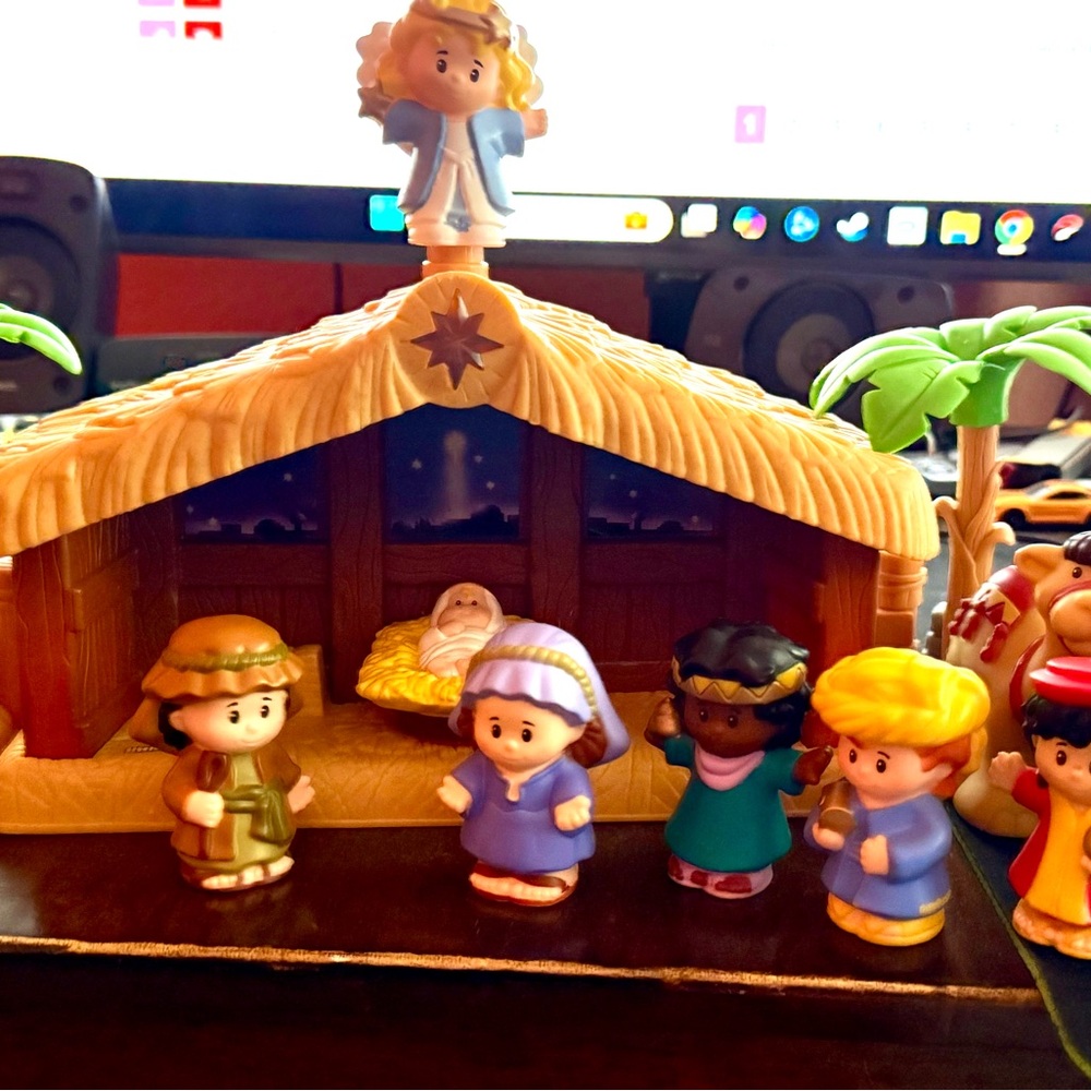 Nativity Scene Playset for Kids